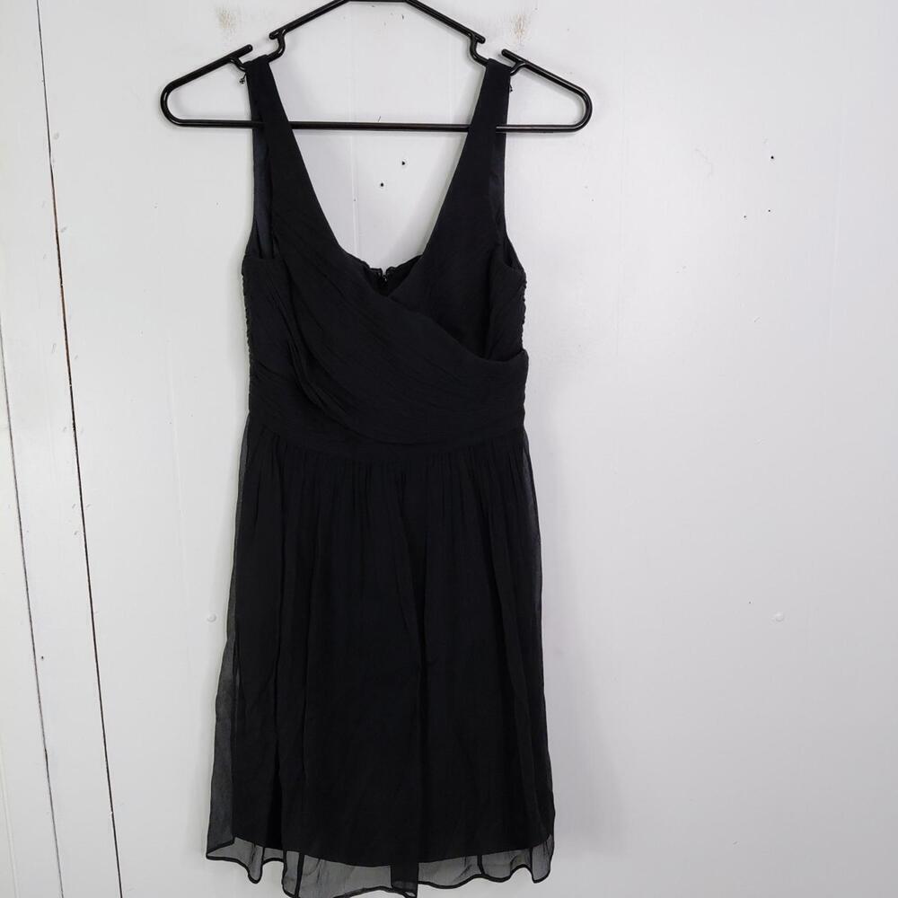 J Crew Dress Womens 2 Petite Silk Babydoll Mini Sleeveless Lined Formal Hoco